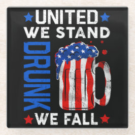 Patriotic Beer Spaß Glasuntersetzer