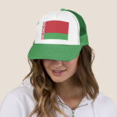 Patriotic Belarussische Flagge Trucker Hat Truckerkappe (Beispiel)