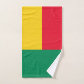 Patriotic Benin Flag Badhandtuch Set (Handtuch)
