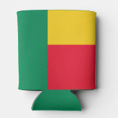 Patriotic Benin Flag Dosenkühler (Rückseite)