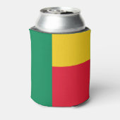 Patriotic Benin Flag Dosenkühler (Kanne Rückseite)