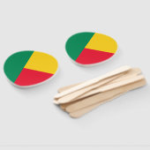 Patriotic Benin Flag Fächer (Non-assembled)