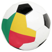 Patriotic Benin Flag Fußball (Dreiviertel)