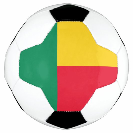 Patriotic Benin Flag Fußball (Vorderseite)