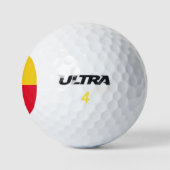 Patriotic Benin Flag Golfball (Logo)