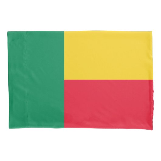 Patriotic Benin Flag Kissenbezug (Vorderseite)