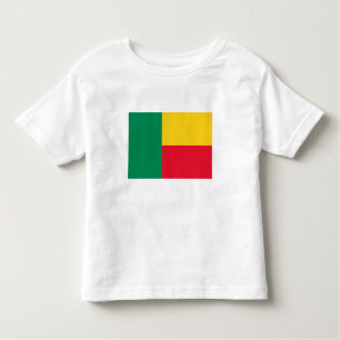 Patriotic Benin Flag Kleinkind T-shirt