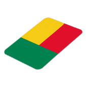 Patriotic Benin Flag Magnet (Linke Seite)