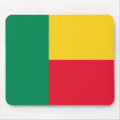 Patriotic Benin Flag Mousepad (Vorne)