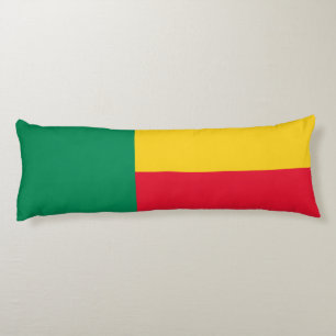 Patriotic Benin Flag Seitenschläferkissen