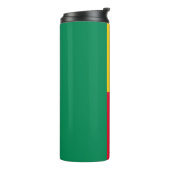 Patriotic Benin Flag Thermosbecher (Nach links gedreht)
