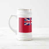 Patriotic Bermuda Flag Beer Stein Bierglas (Links)
