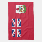 Patriotic Bermuda Flag Küchentuch (Vertikal)