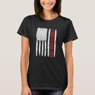 Patriotic Best Er Emergency Room Nurve je amerikan T-Shirt