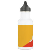 Patriotic Bhutan Flag Edelstahlflasche (Links)