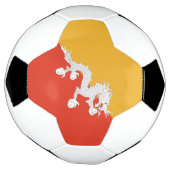 Patriotic Bhutan Flag Fußball (Gedreht)