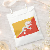 Patriotic Bhutan Flag Geschenktütchen (Ausgeschnitten)