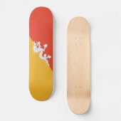 Patriotic Bhutan Flag Skateboard (Vorderseite)