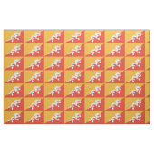 Patriotic Bhutan Flag Stoff (Fat Quarter (45,7 x 55,9 cm))