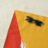 Patriotic Bhutan Flag Strandtuch (Beispiel)