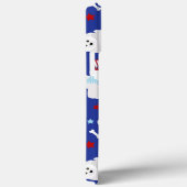 Patriotic Bichon Frise Case-Mate iPhone Case (Rückseite / Rechts)