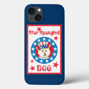 Patriotic Bichon Frise Case-Mate iPhone Hülle
