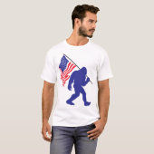 Patriotic Big Foot T-Shirt (Vorne ganz)