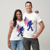 Patriotic Big Foot T-Shirt (Unisex)