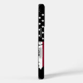 Patriotic Bigfoot – American Flag Sasquatch Case-Mate iPhone Hülle (Rückseite / Rechts)