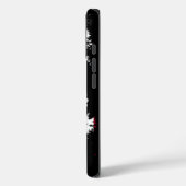 Patriotic Bigfoot – American Flag Sasquatch Case-Mate iPhone Hülle (Rückseite / Links)