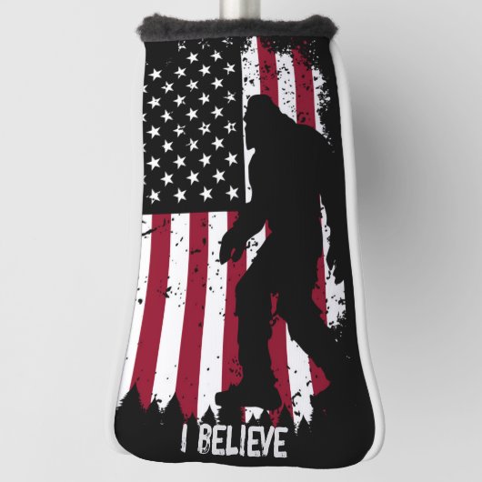 Patriotic Bigfoot Golf Headcover (Rotieren 90)