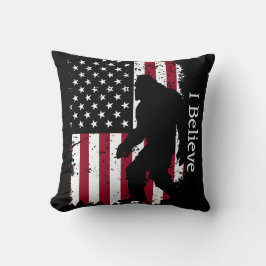 Patriotic Bigfoot Kissen