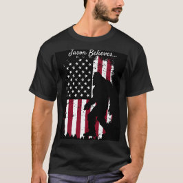 Patriotic Bigfoot T-Shirt
