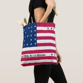Patriotic Bikini Atoll Flag Toag Tasche (Von Nahem)