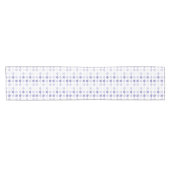 Patriotic Blue Ombre Stars Kurzer Tischläufer (Horizontal)