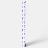 Patriotic Blue Ombre Stars Samsung Galaxy Hülle (Linke Seite)