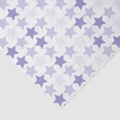 Patriotic Blue Ombre Stars Seidenpapier (Ausschnitt)