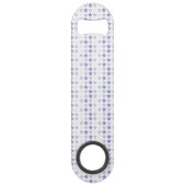 Patriotic Blue Ombre Stars Speedflaschenöffner (Rückseite)