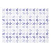Patriotic Blue Ombre Stars Tischdecke (Vorderseite (Horizontal))