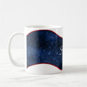 Patriotic Blue Wave Kaffeetasse (Links)