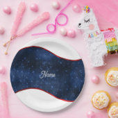 Patriotic Blue Wave Pappteller (Party)