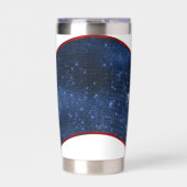 Patriotic Blue Wave Thermobecher (Vorderseite)