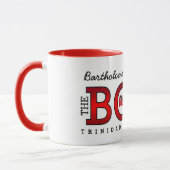 Patriotic BOSS Trinidad and Tobago Flag and NAME Tasse (Links)