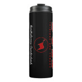 Patriotic BOSS Trinidad and Tobago Flag and NAME Thermosbecher (Vorderseite)