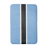 Patriotic Botswana Flag Badematte (Vorderseite Vertikal)