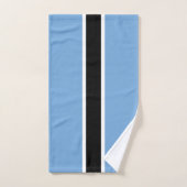 Patriotic Botswana Flag Badhandtuch Set (Handtuch)