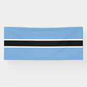 Patriotic Botswana Flag Banner (Horizontal)
