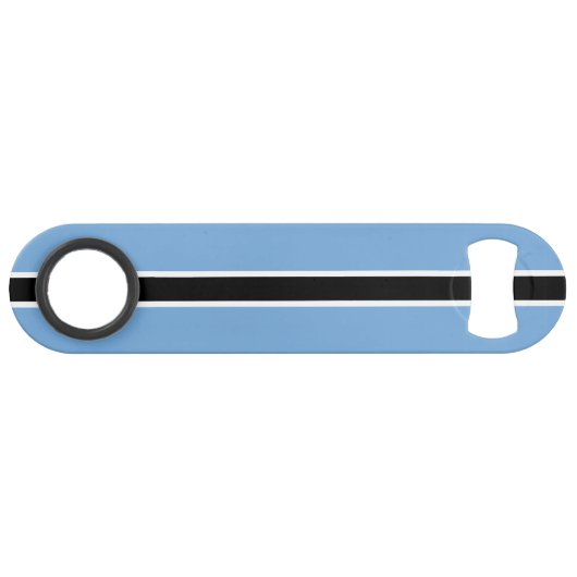 Patriotic Botswana Flag Bar Key (Vorderseite (Horizontal))