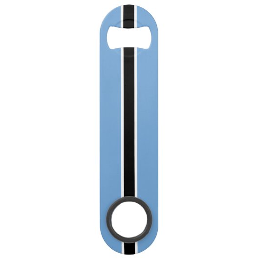 Patriotic Botswana Flag Bar Key (Rückseite)