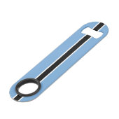 Patriotic Botswana Flag Bar Key (Rückseite Schrägansicht)